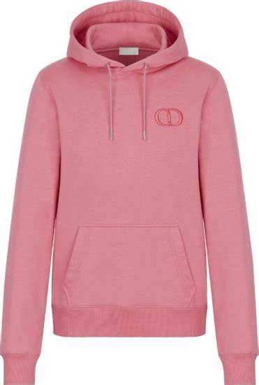 dior cd hoodie pink|dior zip up hoodie.